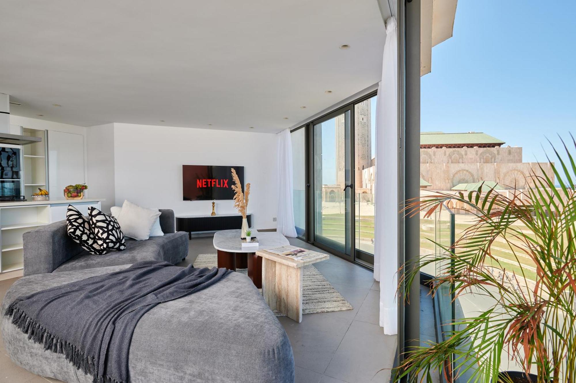 Apartment Sea View B22 -Mosquee Hassan II By Thecasaedition Casablanca Buitenkant foto